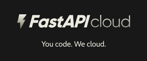 FastAPI Cloud. By the same team behind FastAPI. You code. We Cloud.